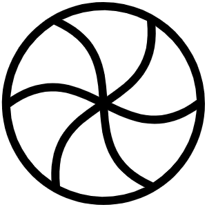 Spinner Ball Thin Icon from Phosphor Thin Set