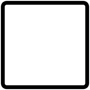 Square Thin Icon from Phosphor Thin Set