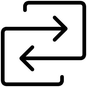 Swap Thin Icon from Phosphor Thin Set