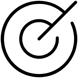 Target Thin Icon from Phosphor Thin Set