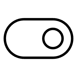 Toggle Right Thin Icon from Phosphor Thin Set