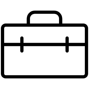 Toolbox Thin Icon from Phosphor Thin Set
