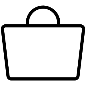 Tote Simple Thin Icon from Phosphor Thin Set