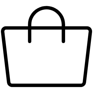 Tote Thin Icon from Phosphor Thin Set