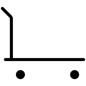 Trolley Thin Icon from Phosphor Thin Set