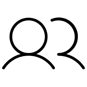 Users Thin Icon from Phosphor Thin Set