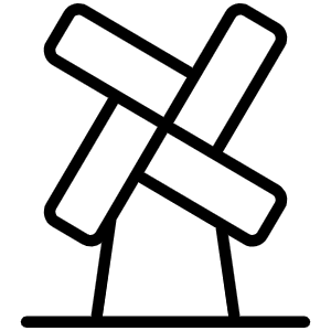 Windmill Thin Icon from Phosphor Thin Set