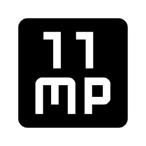 11mp Fill Icon from Outlined Fill - Material Symbols Set