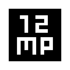 12mp Fill Icon from Sharp Fill - Material Symbols Set