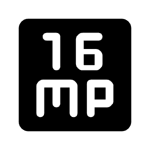 16mp Fill Icon from Rounded Fill - Material Symbols Set