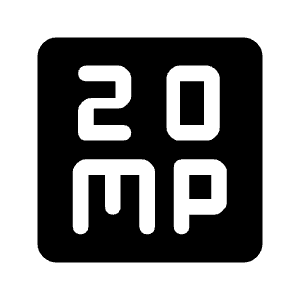 20mp Fill Icon from Rounded Fill - Material Symbols Set