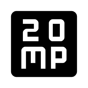 20mp Fill Icon from Outlined Fill - Material Symbols Set