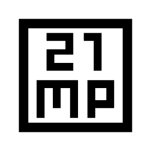 21mp Icon from Sharp Line - Material Symbols Set