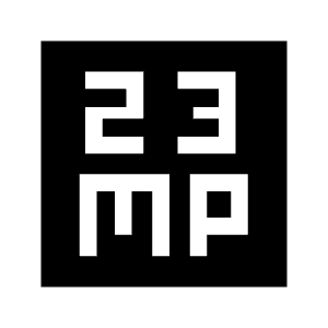 23mp Fill Icon from Sharp Fill - Material Symbols Set