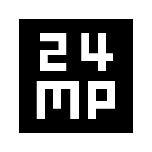 24mp Fill Icon from Sharp Fill - Material Symbols Set