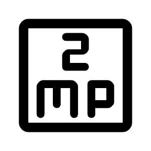 2mp Icon from Rounded Line - Material Symbols Set