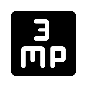 3mp Fill Icon from Rounded Fill - Material Symbols Set