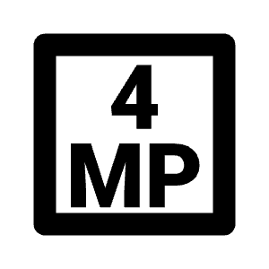 4mp Icon from Outlined Line - Streamline Material Free Set