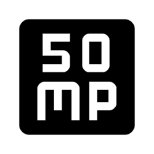 50mp Fill Icon from Outlined Fill - Material Symbols Set