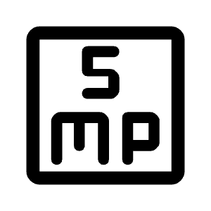 5mp Icon from Rounded Line - Material Symbols Set