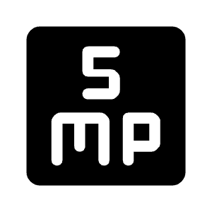 5mp Fill Icon from Rounded Fill - Material Symbols Set