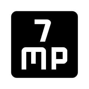 7mp Fill Icon from Outlined Fill - Material Symbols Set
