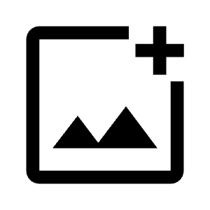 Add Photo Alternate Icon from Outlined Line - Material Symbols Set