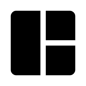 Auto Awesome Mosaic Fill Icon from Outlined Fill - Material Symbols Set