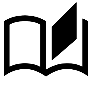 Auto Stories Icon from Sharp Line - Material Symbols Set