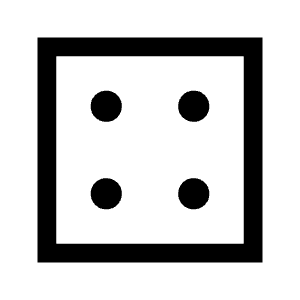 Background Dot Large Icon from Sharp Line - Material Symbols Set