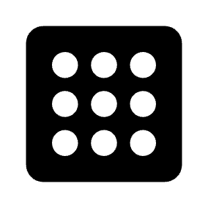 Background Dot Small Fill Icon from Rounded Fill - Streamline Material Free Set