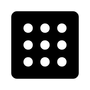 Background Dot Small Fill Icon from Outlined Fill - Material Symbols Set