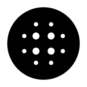 Blur Circular Fill Icon from Sharp Fill - Material Symbols Set