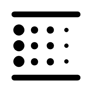 Blur Linear Icon from Rounded Line - Material Symbols Set