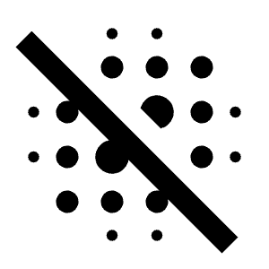 Blur Off Icon from Outlined Line - Streamline Material Free Set