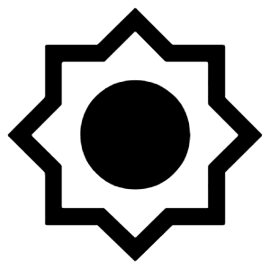 Brightness 7 Icon from Sharp Line - Material Symbols Set