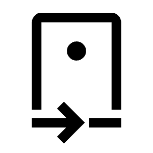 Camera Rear Icon from Outlined Line - Material Symbols Set