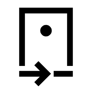 Camera Rear Icon from Sharp Line - Material Symbols Set