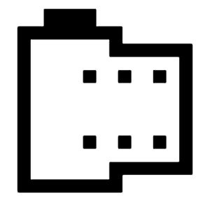 Camera Roll Icon from Sharp Line - Material Symbols Set