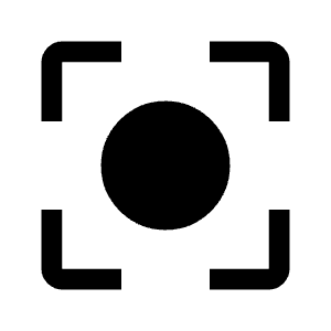Center Focus Strong Fill Icon from Outlined Fill - Material Symbols Set
