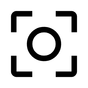 Center Focus Strong Icon from Outlined Line - Material Symbols Set