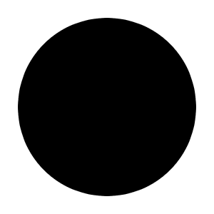 Circle Fill Icon from Rounded Fill - Streamline Material Free Set
