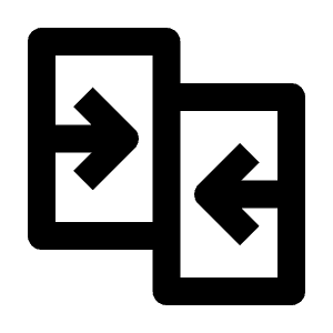 Compare Alt Icon from Outlined Line - Material Pro Free Set