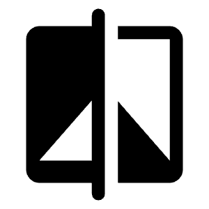 Compare Fill Icon from Rounded Fill - Material Symbols Set