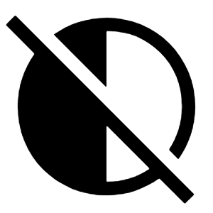 Contrast Rtl Off Icon from Sharp Line - Material Symbols Set