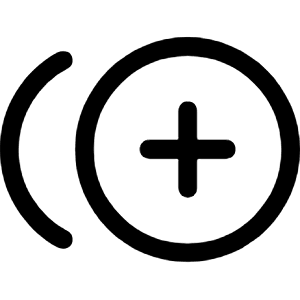 Control Point Duplicate Icon from Rounded Line - Material Symbols Set