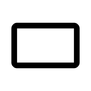 Crop 3 2 Icon from Rounded Line - Material Symbols Set