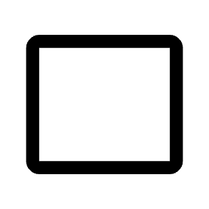 Crop 5 4 Icon from Rounded Line - Material Symbols Set