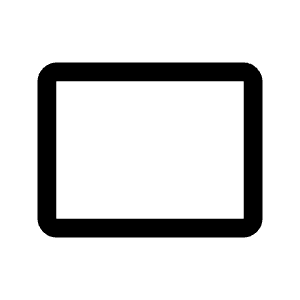 Crop 7 5 Icon from Rounded Line - Material Symbols Set