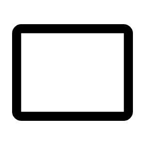 Crop Landscape Icon from Rounded Line - Material Symbols Set